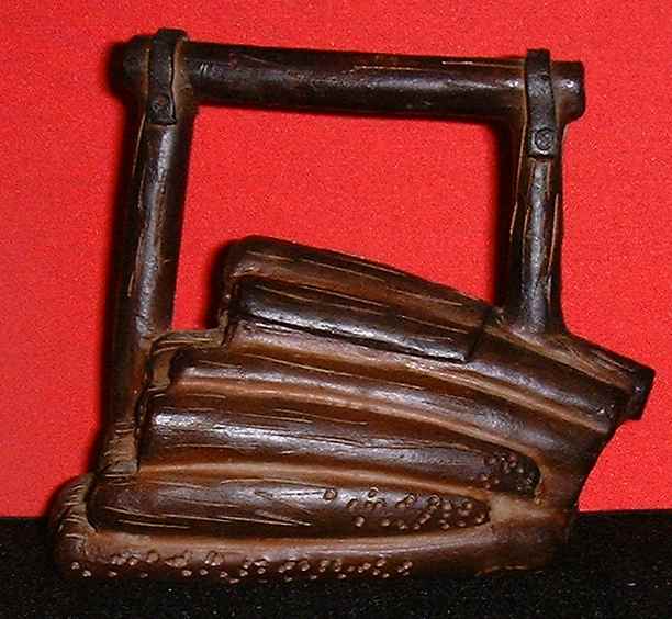 Bamboo design clay tea cup